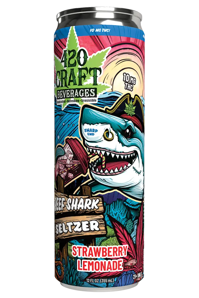 420 CRAFT REEF SHARK THC SELTZER 10MG