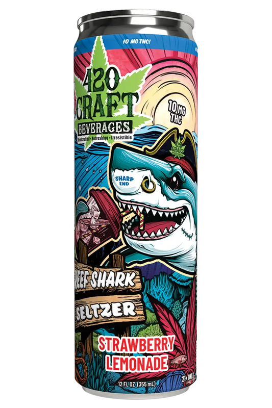 420 CRAFT REEF SHARK THC SELTZER 10MG